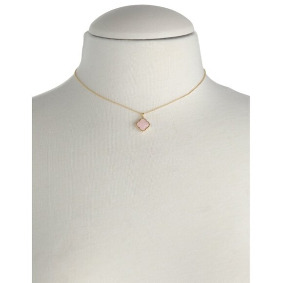 KENDRA SCOTT Gold Gold Mallory Rose Quartz Pendant Necklace - Picture 2 of 2